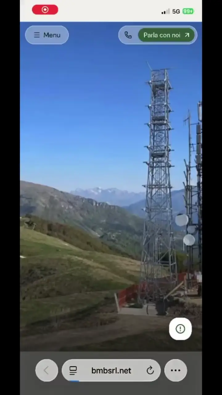 Il sito di BMB su smartphone