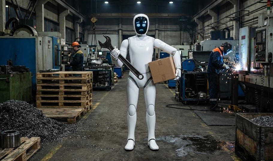 1X’s Neo: It was supposed to be a butler, but it’ll end up moving pallets