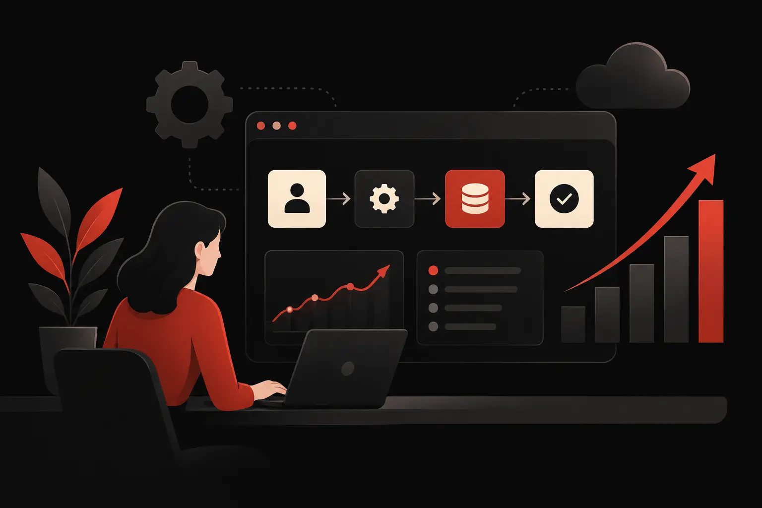 Business software for growing processes