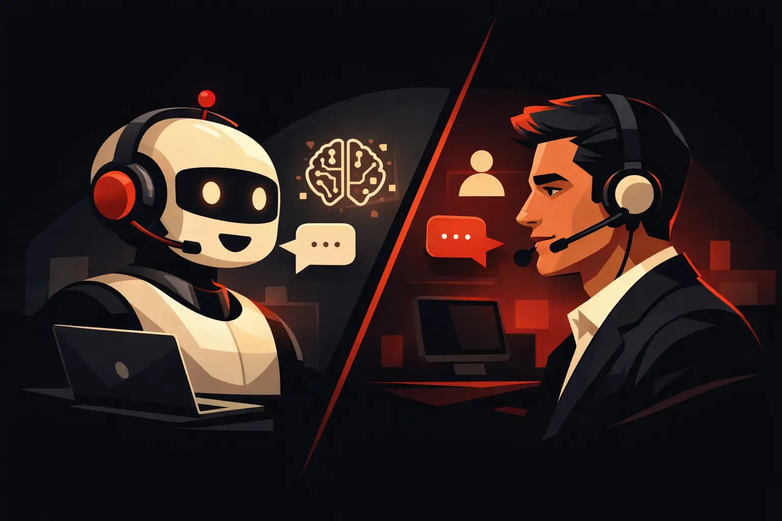 AI Chatbot vs. Human Agent: Which Should You Choose?