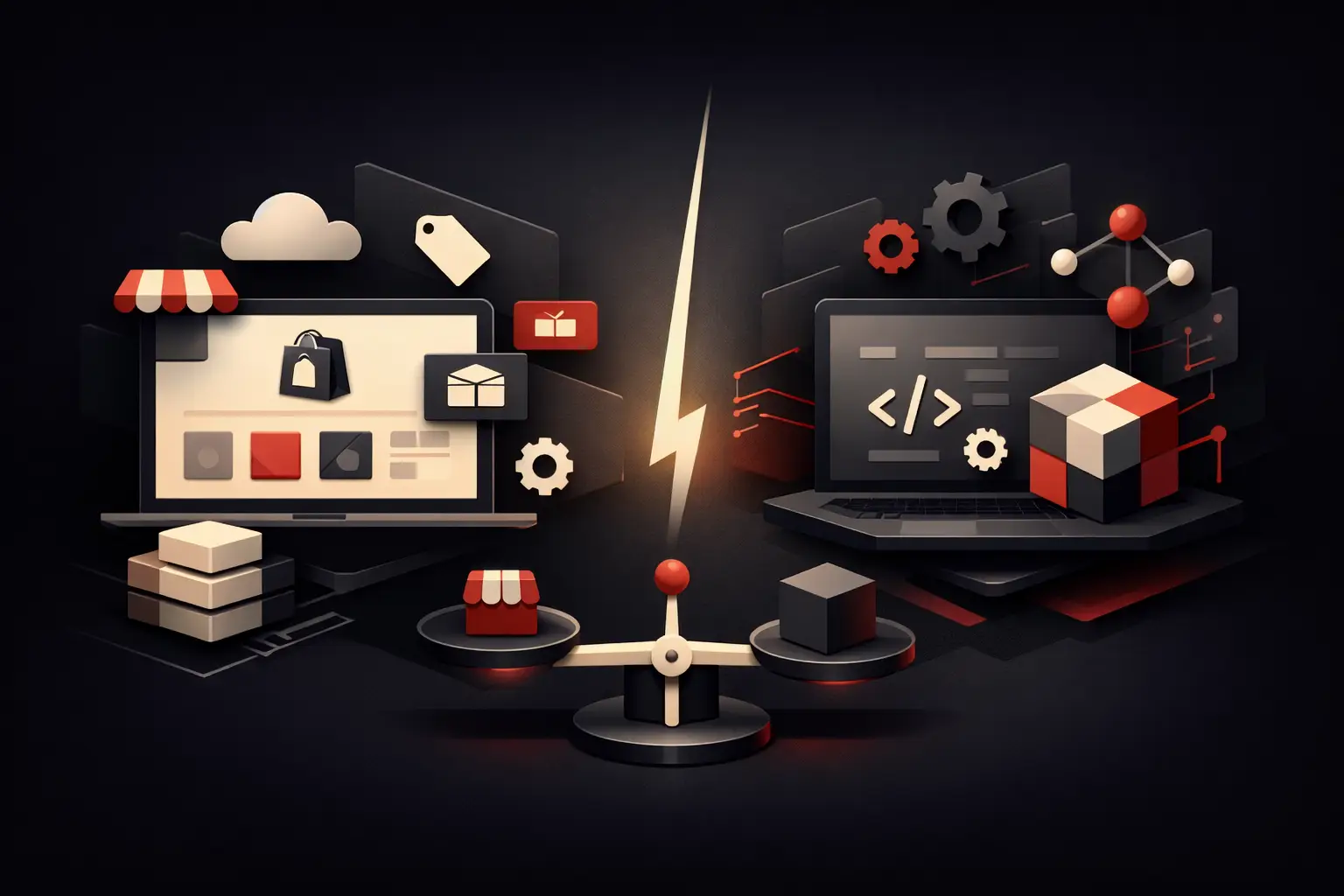When to choose Shopify or custom