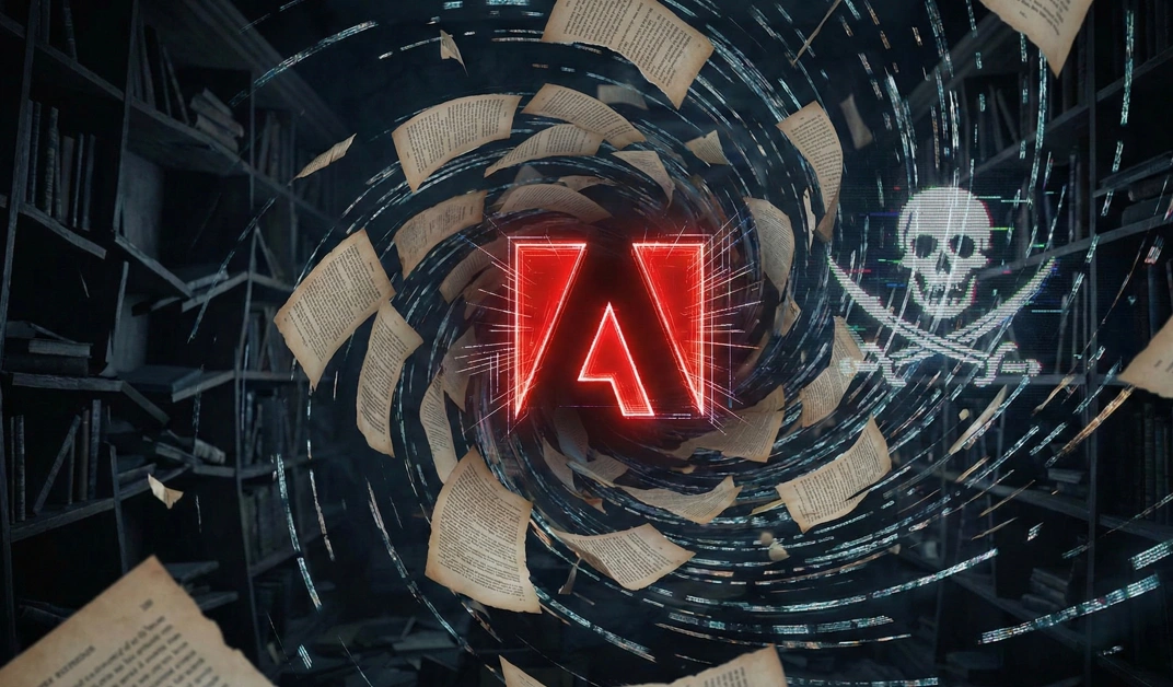 Adobe and its piracy "habit": Class action over AI trained on stolen books.