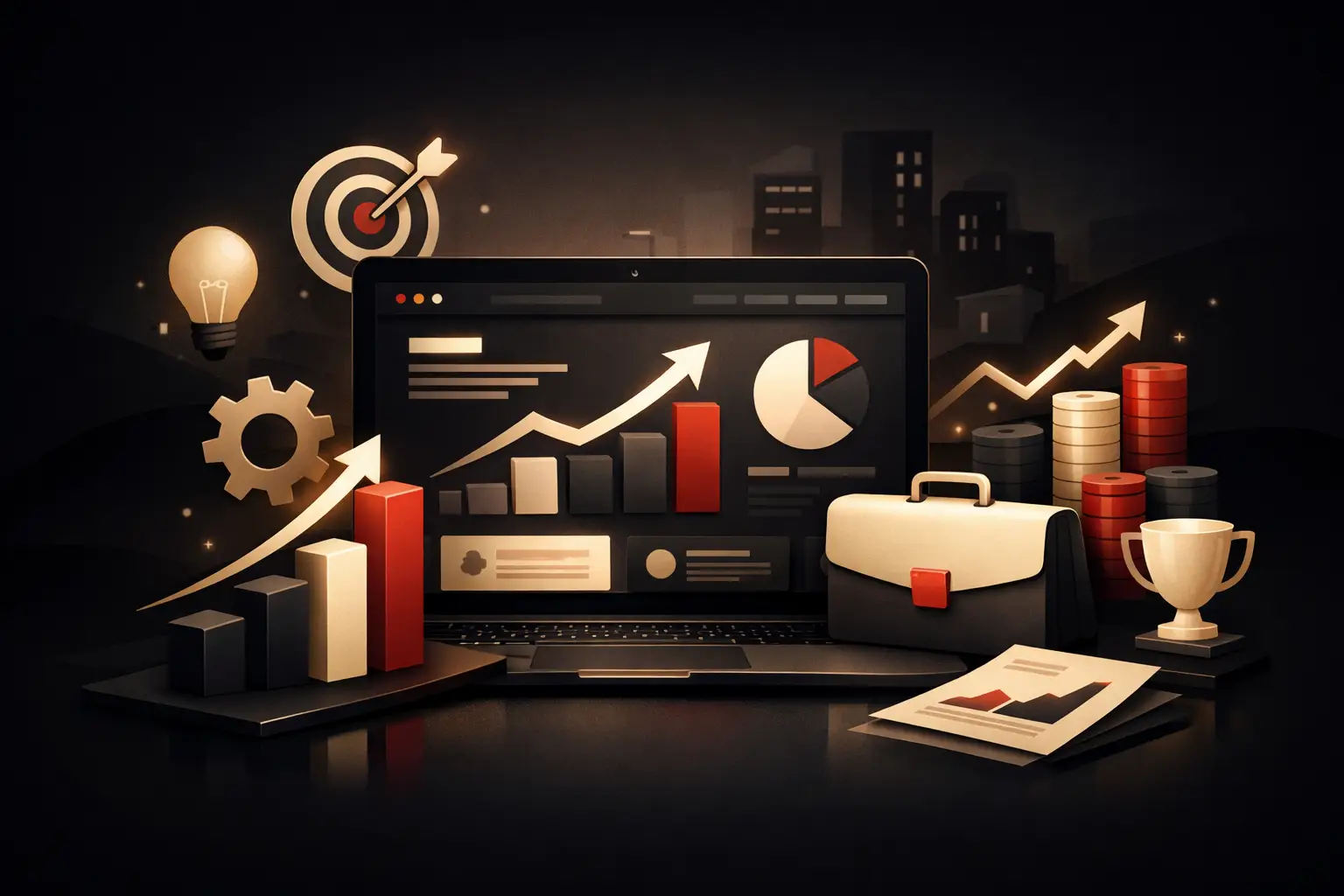 A premium corporate website that creates value