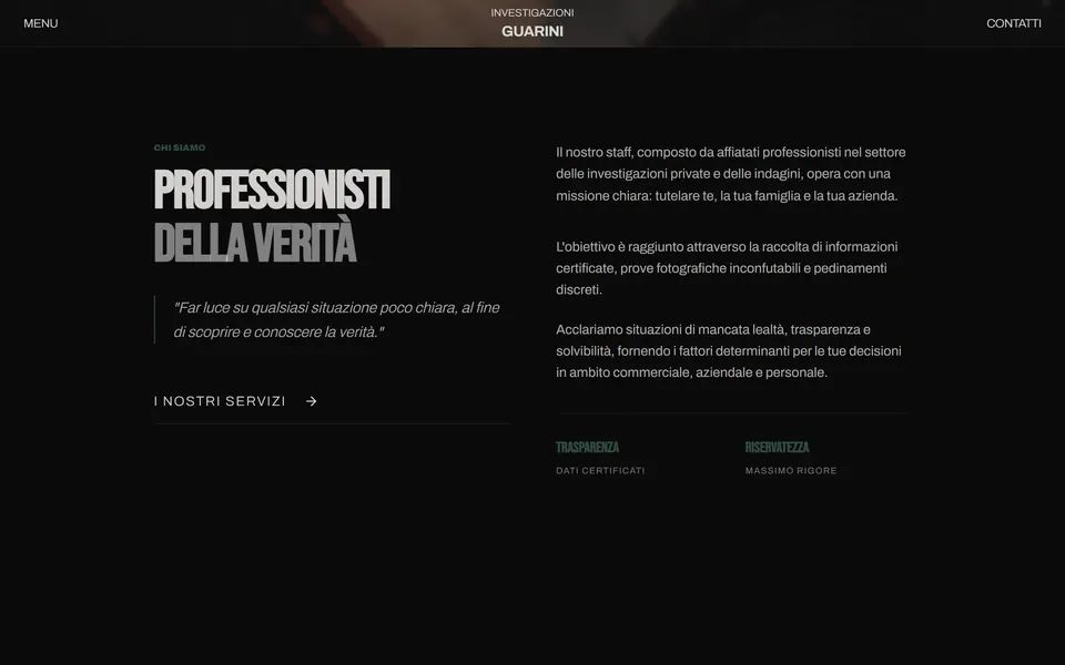 “Professionisti della verità”: the agency's mission, with transparency and discretion